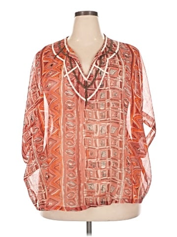 K. Jordan 3/4 Sleeve Blouse (view 1)