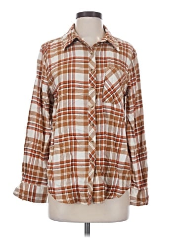 Arizona Jean Company Long Sleeve Button-Down Shirt (view 1)