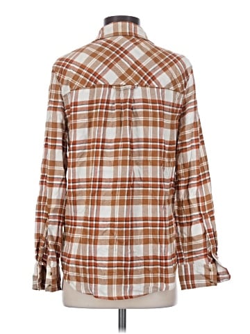 Arizona Jean Company Long Sleeve Button-Down Shirt (view 2)