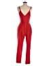 Adelyn Rae Solid Red Jumpsuit Size S - photo 2