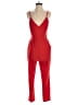 Adelyn Rae Solid Red Jumpsuit Size S - photo 1