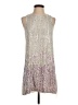 Parker 100% Polyester Tweed Silver Cocktail Dress Size XS - photo 1
