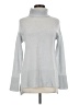 Neiman Marcus 100% Cashmere Silver Cashmere Pullover Sweater Size M - photo 1