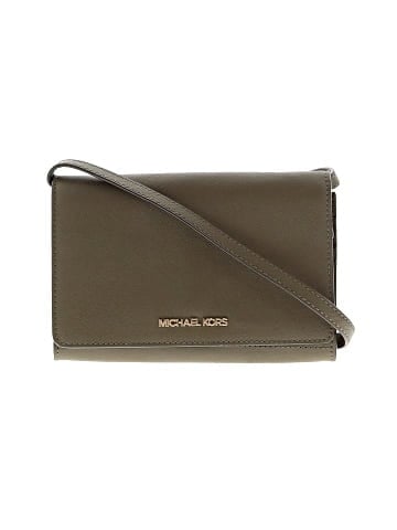 MICHAEL Michael Kors Leather Crossbody Bag (view 1)