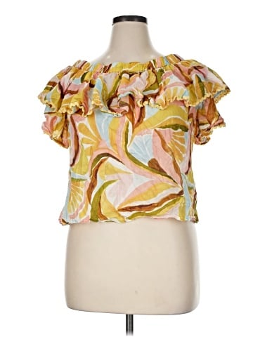 Lucky & Coco Short Sleeve Blouse (view 1)