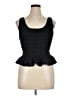 Gap 100% Elastic Black Sleeveless Top Size XL - photo 1