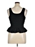 Gap 100% Elastic Black Sleeveless Top Size XL - photo 2
