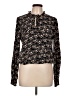 Sanctuary 100% Polyester Floral Black Long Sleeve Blouse Size L (estimated) - photo 1