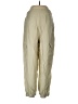 Zara 100% Baumwolle Tan Cargo Pants Size L - photo 2