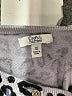 Croft & Barrow 100% Cotton Animal Print Silver Pullover Sweater Size 1X - photo 7