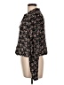 Sanctuary 100% Polyester Floral Black Long Sleeve Blouse Size L (estimated) - photo 5