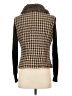 CAbi Houndstooth Brown Cardigan Size 4 - photo 2