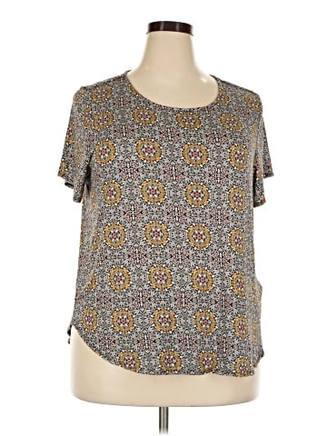 Philosophy Republic Clothing Short Sleeve Blouse (view 1)