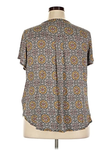 Philosophy Republic Clothing Short Sleeve Blouse (view 2)