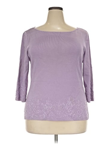 Papell Boutique Evening Pullover Sweater (view 1)