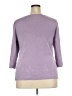 Papell Boutique Evening Purple Pullover Sweater Size 2X - photo 2