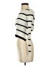 Zara Stripes Ivory Turtleneck Sweater Size S - photo 5