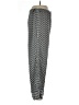 Max Studio 100% Rayon Polka Dots Argyle Checkered-gingham Plaid White Gray Casual Pants Size L - photo 4