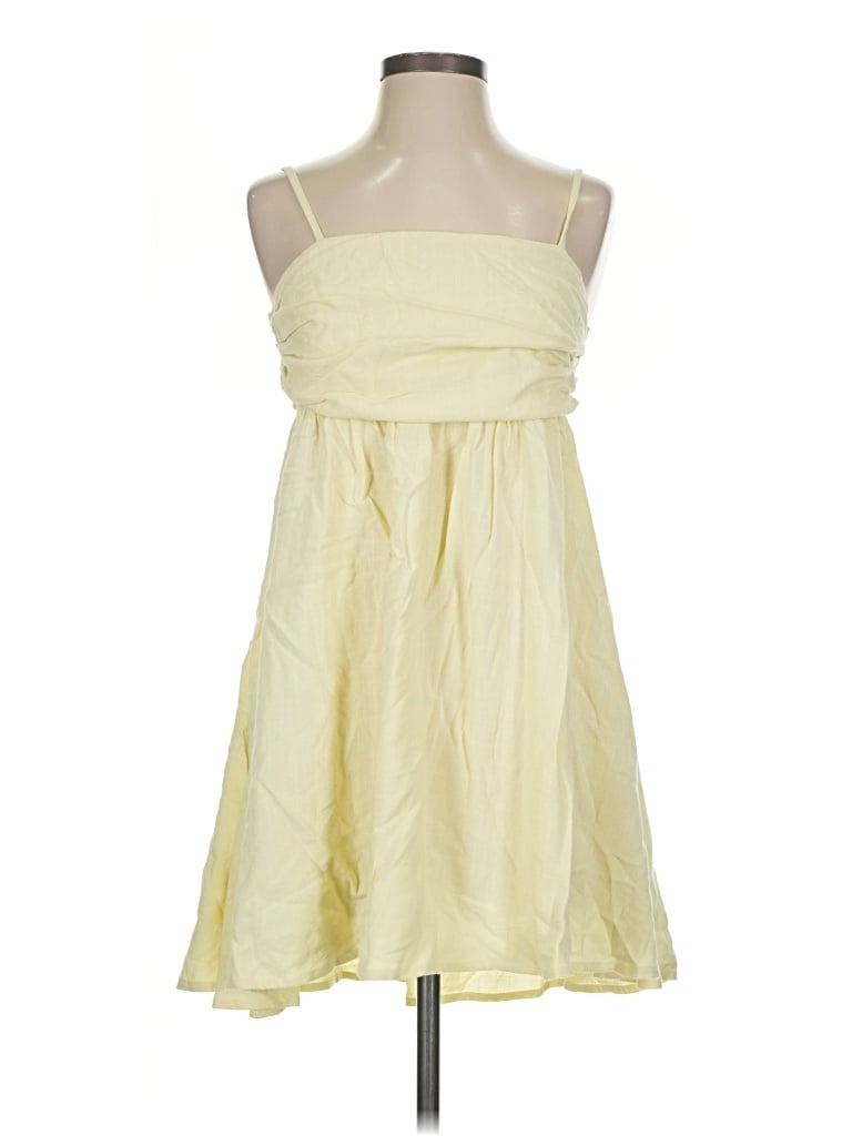 Pre-owned Peppermayo Cocktail Dress In Yellow