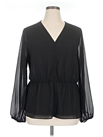Pleione Long Sleeve Blouse (view 1)