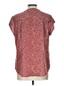 Fun2Fun 100% Polyester Red Short Sleeve Blouse Size L - photo 2