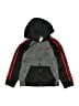 Adidas 100% Polyester Gray Zip Up Hoodie Size 6 - photo 1