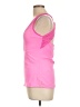 lucy Graphic Marled Solid Stripes White Pink Active Tank Size L - photo 5