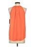 Unbranded 100% Polyester Orange Sleeveless Blouse Size S - photo 2