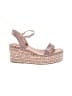 Splendid Silver Wedges Size 8 1/2 - photo 1