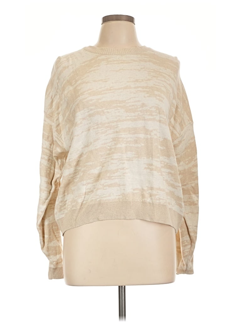Pre-owned Prana Pullover Sweater In Tan