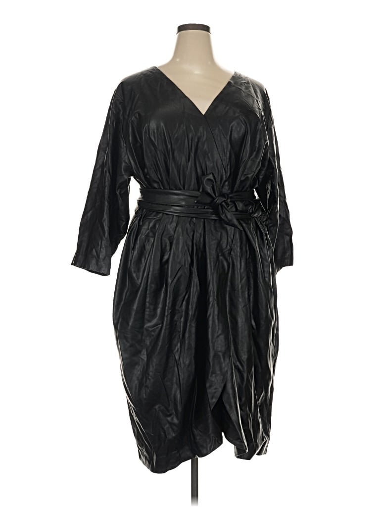 Pre-owned Eloquii Cocktail Dress In Black