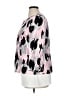Kasper 100% Polyester Print Pink Jacket Size 16 - photo 5