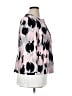 Kasper 100% Polyester Print Pink Jacket Size 16 - photo 4
