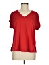 Versona Red Short Sleeve Top Size M - photo 1