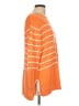 J.Jill Stripes Orange Pullover Sweater Size L - photo 4