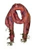 Unbranded Paisley Burgundy Scarf One size - photo 1