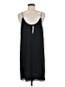 Alya 100% Polyester Solid Black Casual Dress Size M - photo 2