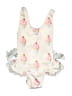 Unbranded Print Ivory One Piece Swimsuit Size 130 cm / US 8 - photo 1