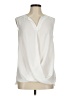Laundry by Shelli Segal 100% Polyester Ivory Sleeveless Blouse Size M - photo 1