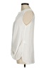 Laundry by Shelli Segal 100% Polyester Ivory Sleeveless Blouse Size M - photo 5