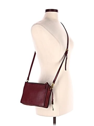 Fossil Leather Crossbody Bag (view 2)