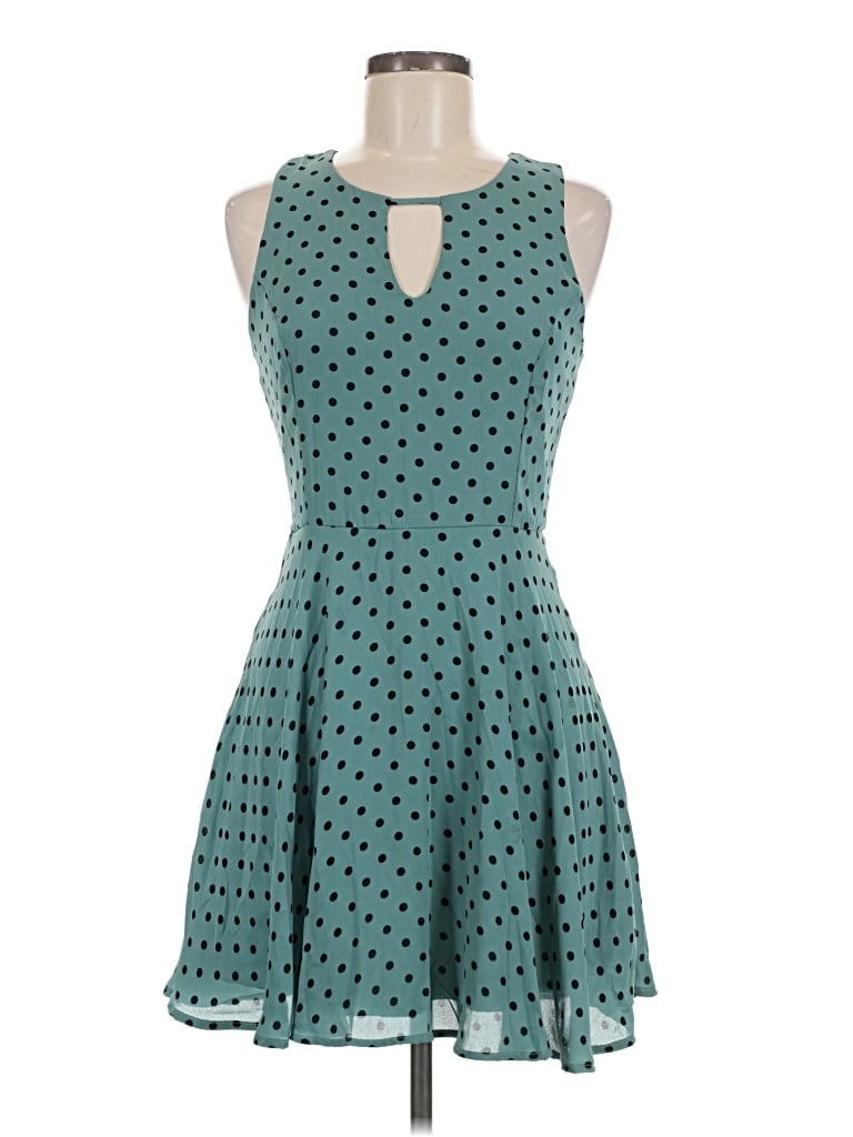 Pre-owned Dee Elly Casual Dress In Teal