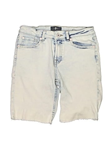 7 For All Mankind Denim Shorts (view 1)