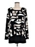 Alfani Black Long Sleeve Blouse Size M - photo 1