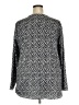 J.Jill Silver Long Sleeve Blouse Size 2X - photo 2