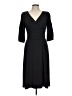 David Meister 100% Polyester Solid Black Cocktail Dress Size 12 - photo 1