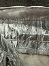 Gap 100% Polyester Metallic Silver Casual Pants Size 3 - photo 3