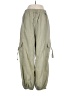 Blu Pepper Solid Green Cargo Pants Size M - photo 1