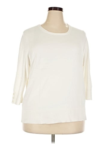 Lands' End 3/4 Sleeve T-Shirt (view 1)