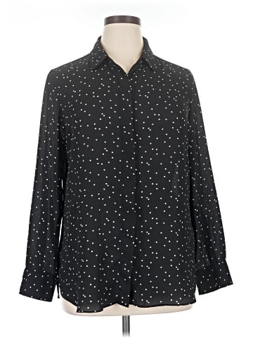 Mossimo Long Sleeve Blouse (view 1)